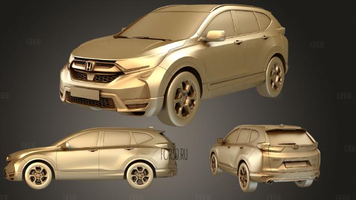 Honda CR V 2019 stl model for CNC